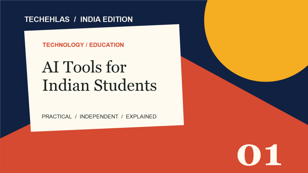 AI learning tools for Indian students