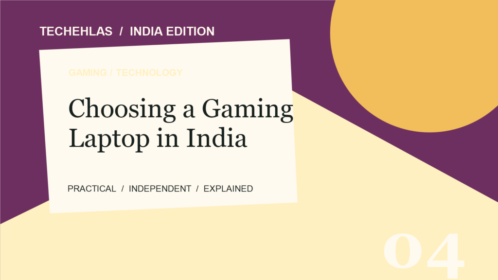 Gaming laptop buying guide for India