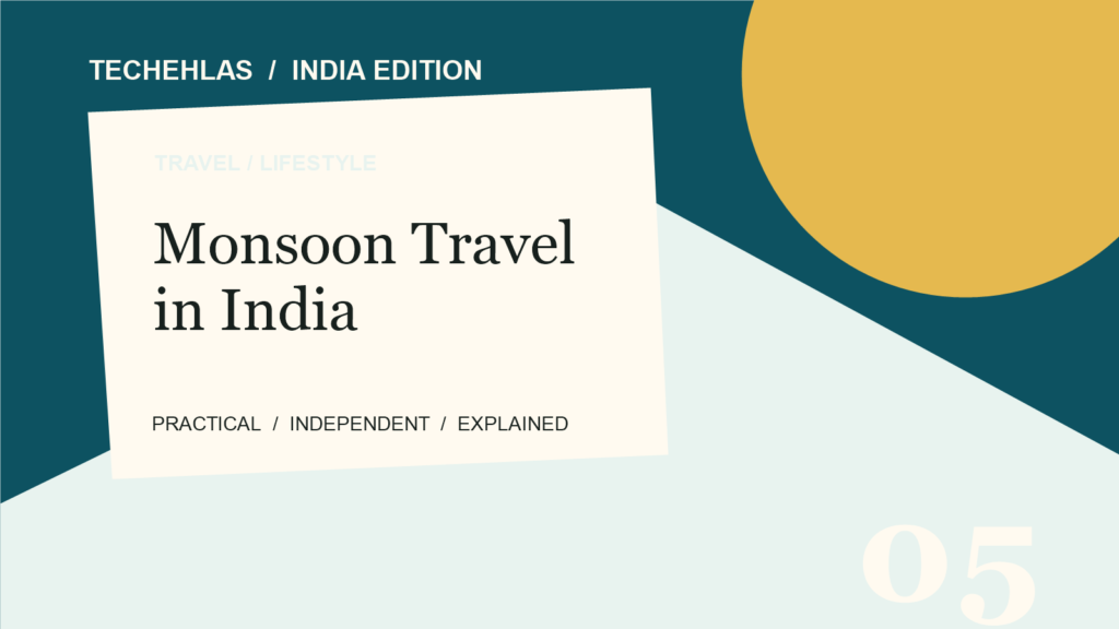 Monsoon train journey through green India